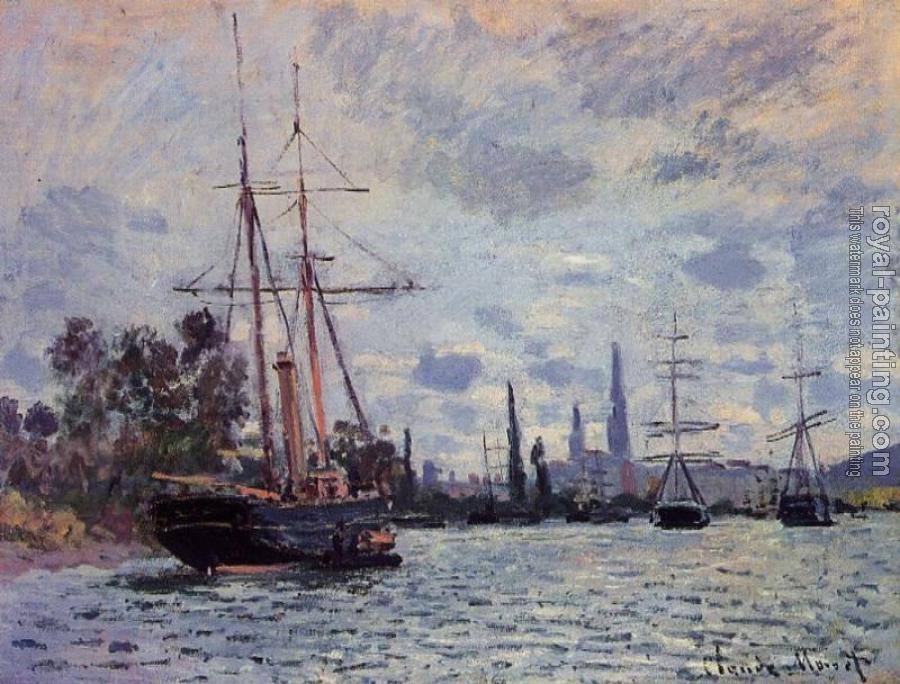 Claude Oscar Monet : The Seine at Rouen III